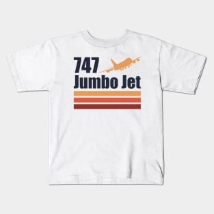 747 Jumbo Jet Kids T-Shirt